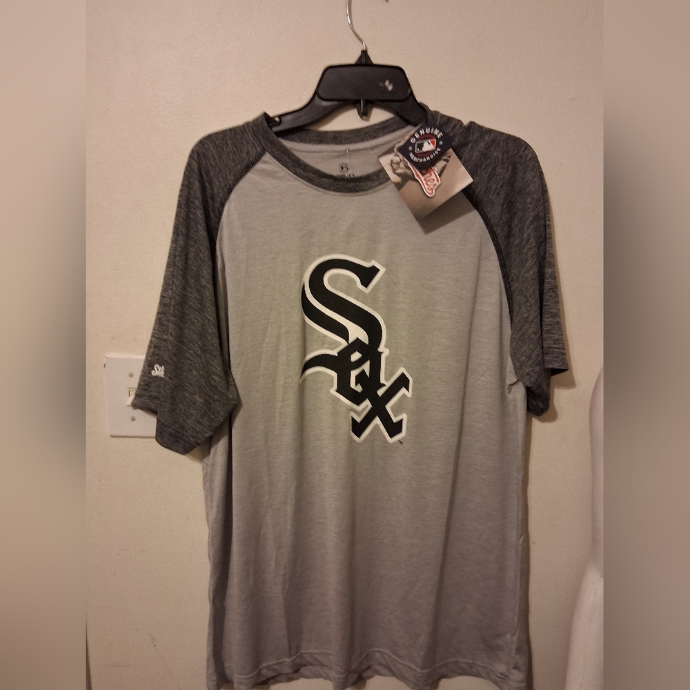 White Sox Baseball Ringer Style Raglan Tee